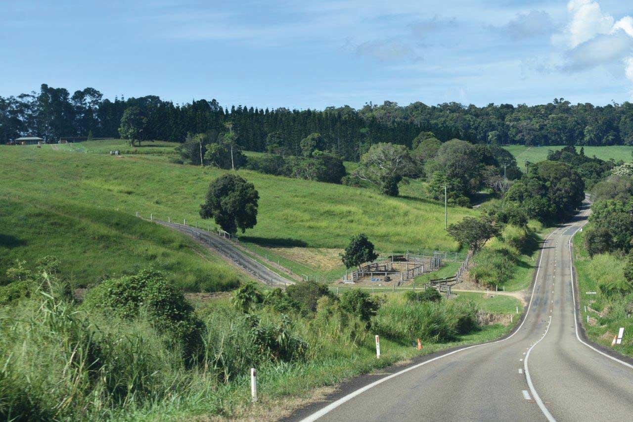 The Gillies Highway in far north Queensland